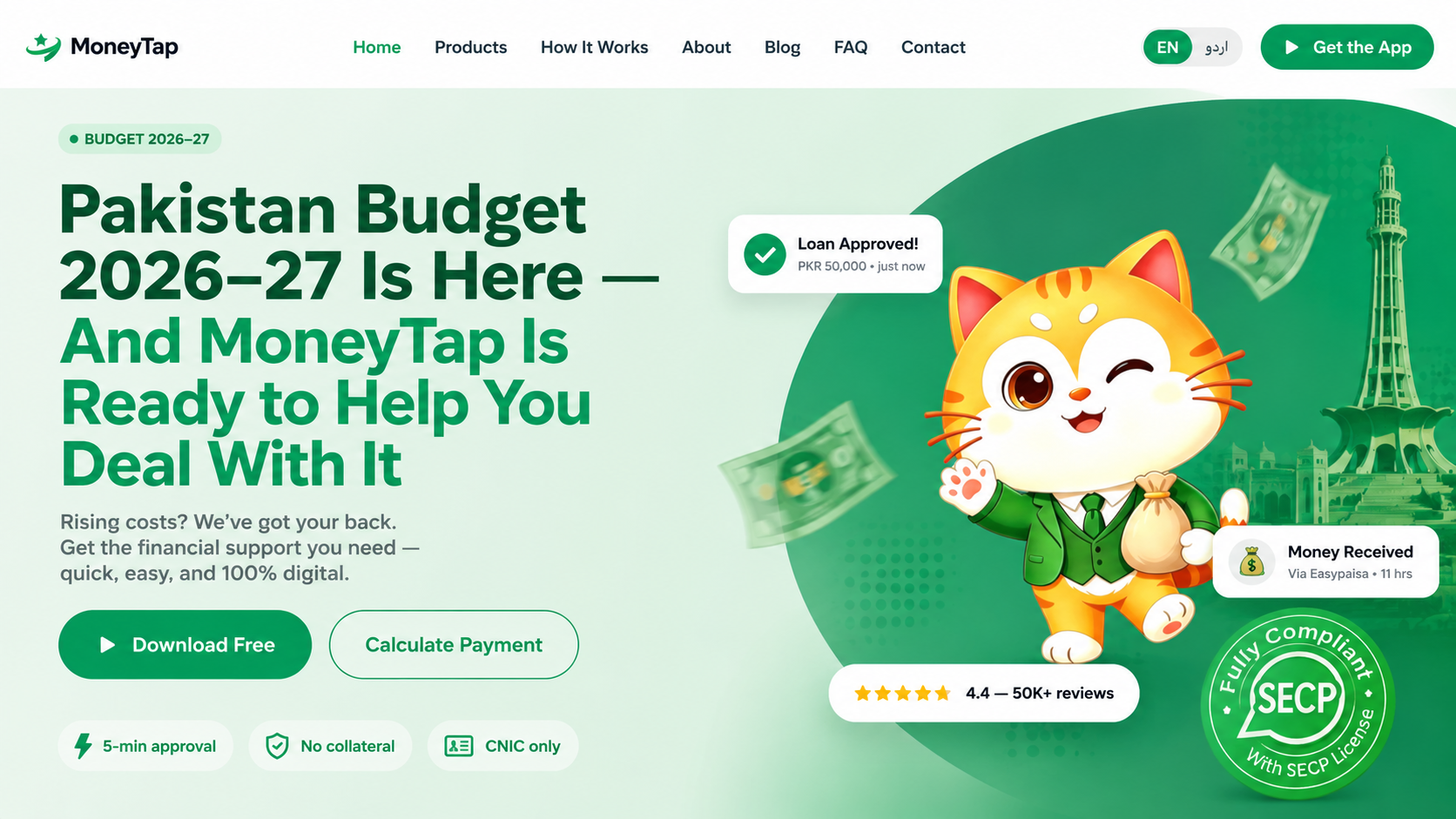 Pakistan Budget 2026–27 Is Here — And MoneyTap Is Ready to Help You Deal With It